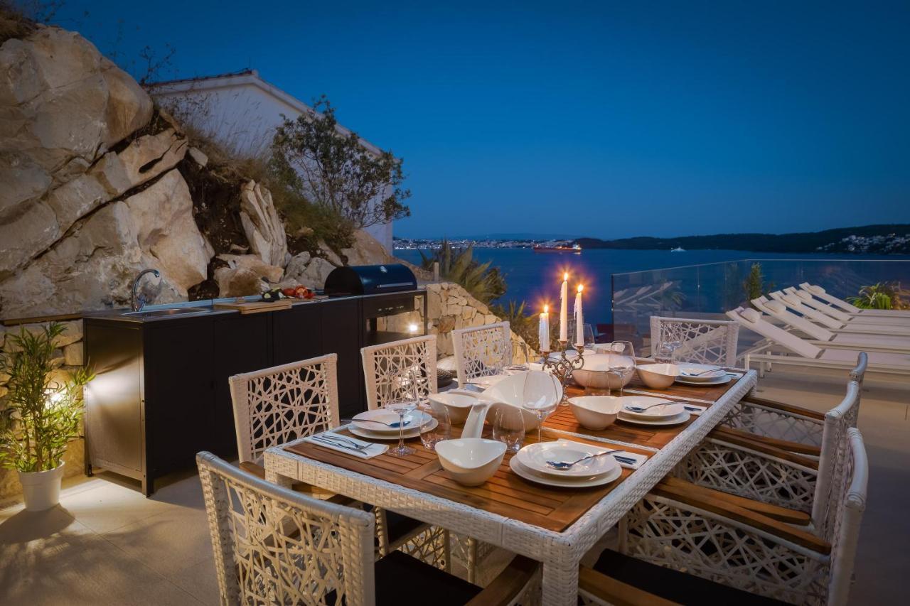 Villa Adria View With Heated Pool I Trogir Exterior photo