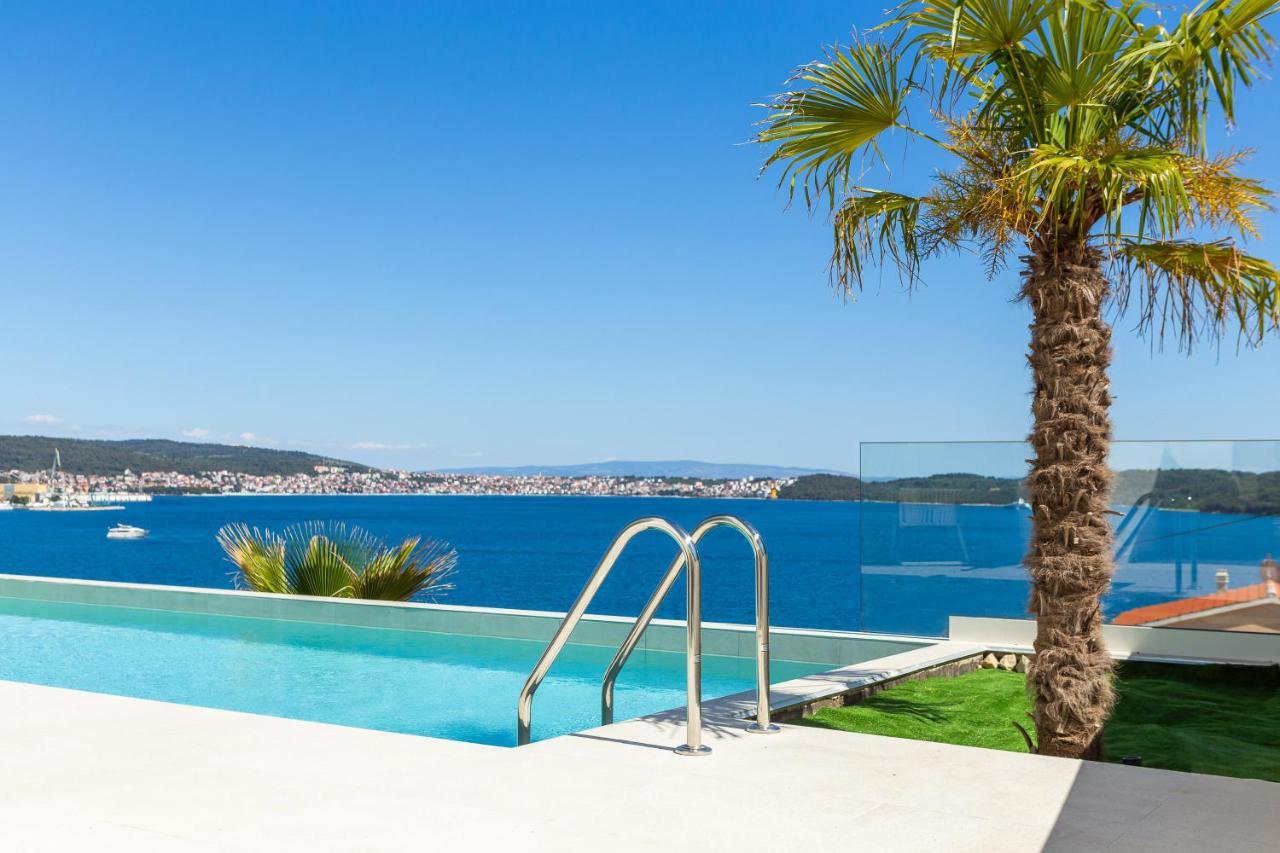 Villa Adria View With Heated Pool I Trogir Exterior photo